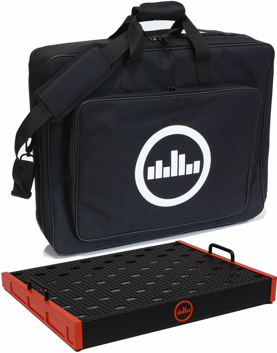 Temple Audio Design Templeboard Trio 21 + Soft Case Temple Red - Pedaalbord - Main picture