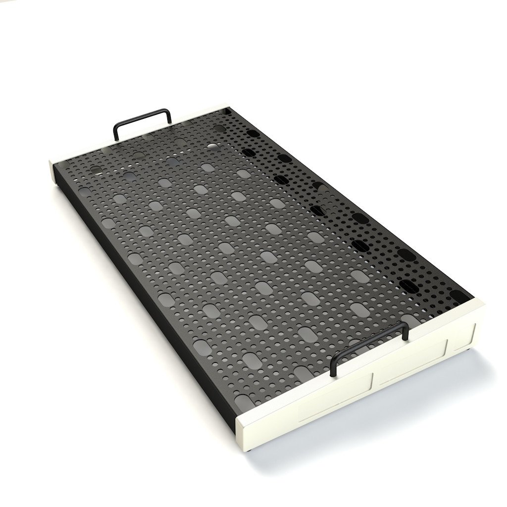 Temple Audio Design Templeboard Duo 24 + Soft Case Vintage White - Pedaalbord - Variation 2