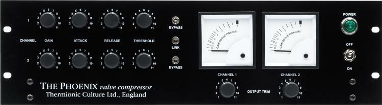 Thermionic Culture Phoenix Valve Compresseur 2 Canaux Side Chain - Compressor / limiter / gate - Main picture