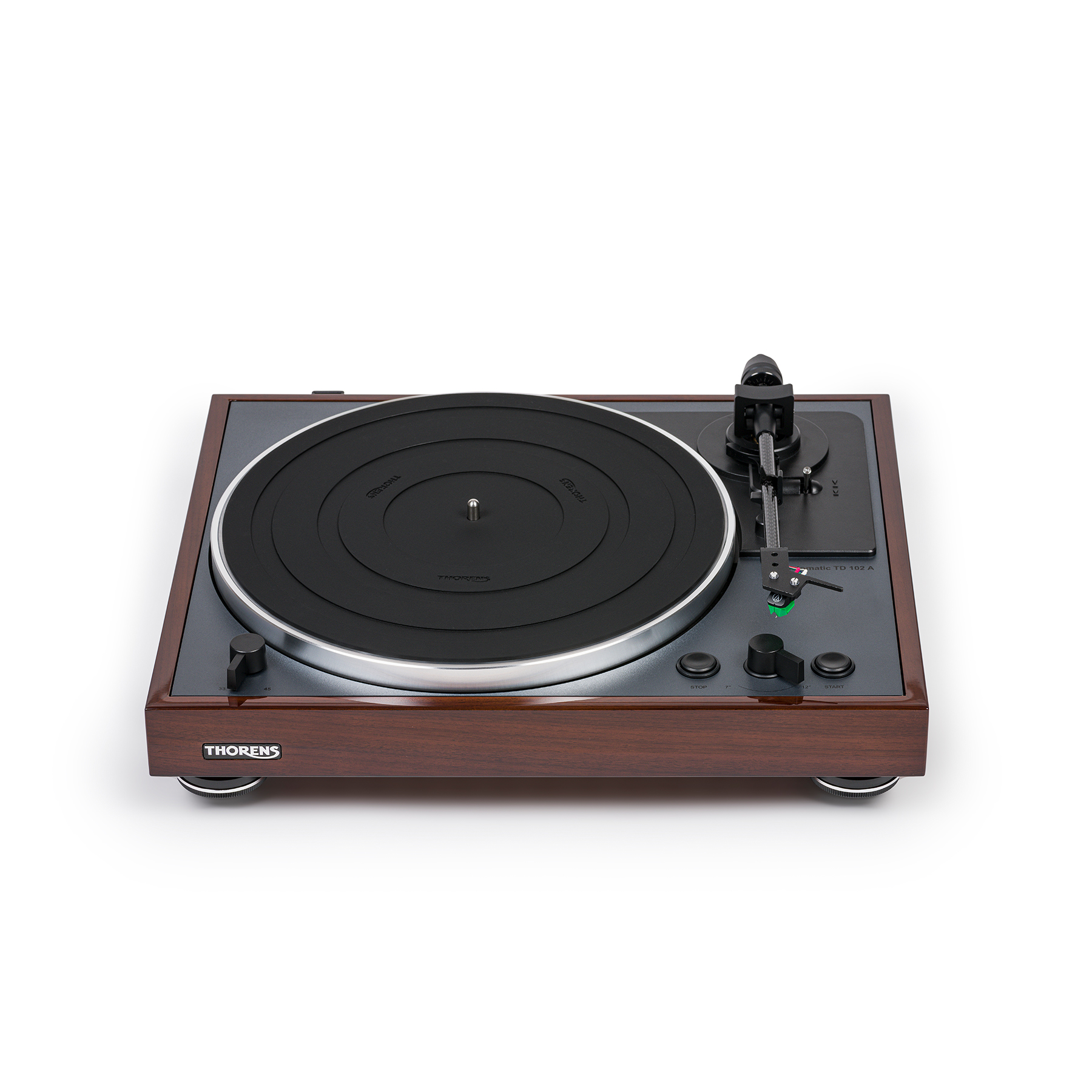 Thorens Td 102 A Noyer -  - Variation 3