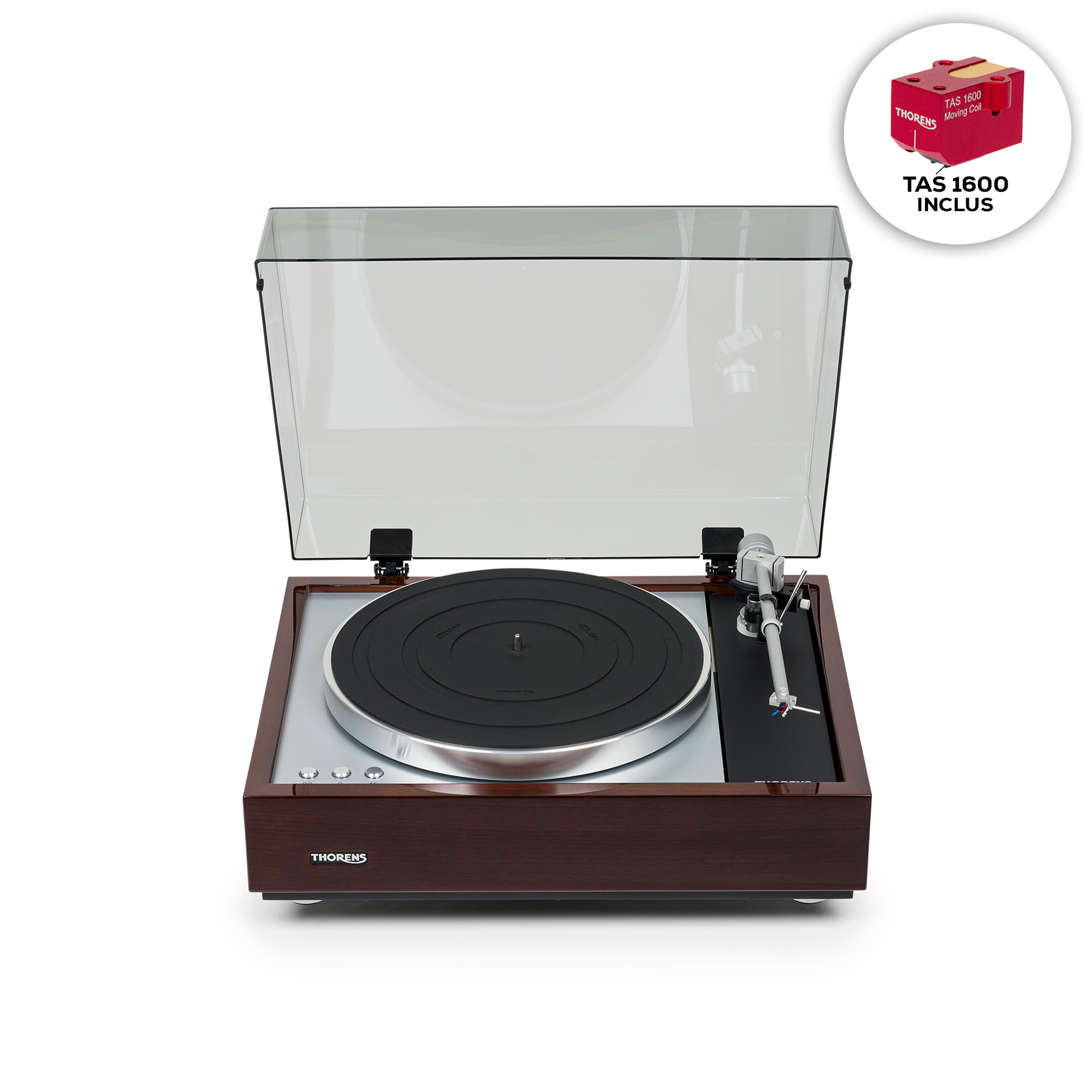 Thorens Td 1600 Noyer Inclus Tas 1600 -  - Variation 4