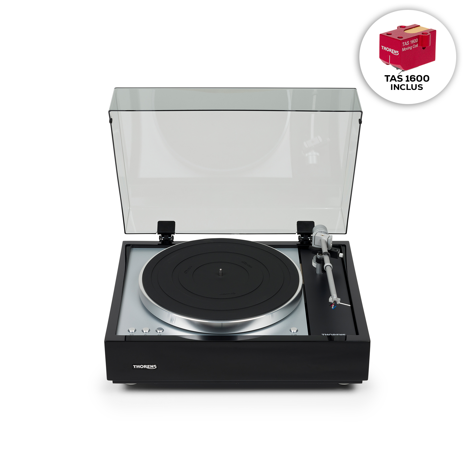 Thorens Td 1601 Noir Inclus Tas 1600 -  - Variation 3