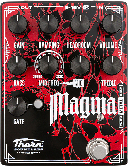 Thorn Soundlabs Magma Flexible Metal Distortion - Overdrive/Distortion/fuzz effectpedaal - Main picture