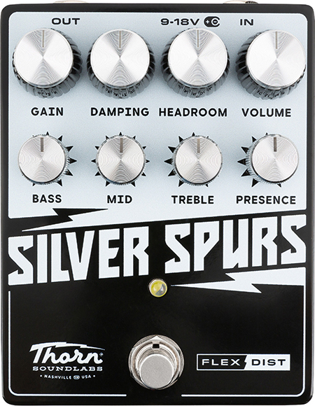Thorn Soundlabs Silver Spurs Flexible Distortion - Overdrive/Distortion/fuzz effectpedaal - Main picture