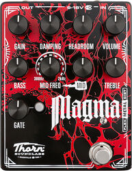 Overdrive/distortion/fuzz effectpedaal Thorn soundlabs Magma