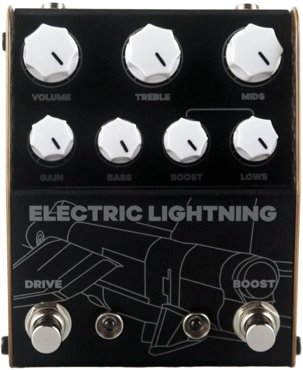Thorpyfx Electric Lightning Overdrive Lampe - Overdrive/Distortion/fuzz effectpedaal - Main picture