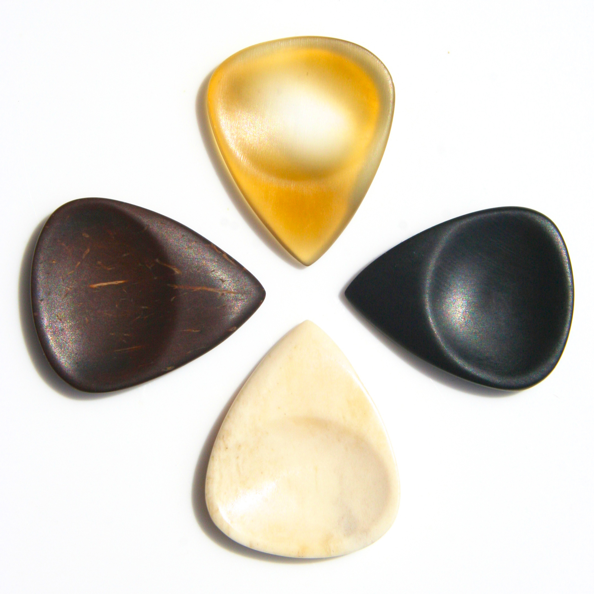 Timber Tones Sachet 4 Mediators En Os - Funk - Plectrum - Main picture