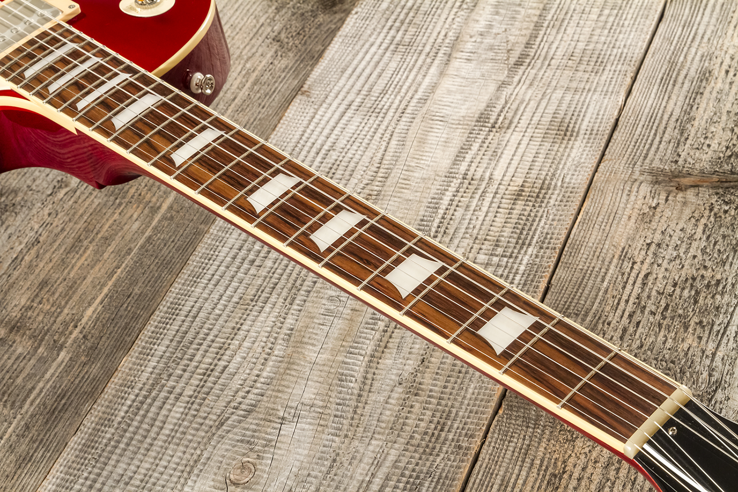 Tokai Love Rock Ls101 Jap 2h Ht Rw #2348440 - Candy Apple Red - Enkel gesneden elektrische gitaar - Variation 4
