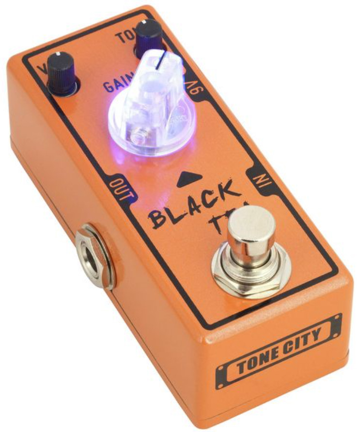 Tone City Audio Black Tea Distortion T-m Mini - Overdrive/Distortion/fuzz effectpedaal - Variation 1