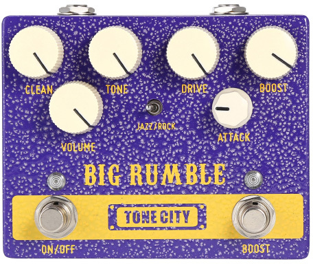Tone City Audio Big Rumble Overdrive - Overdrive/Distortion/fuzz effectpedaal - Main picture