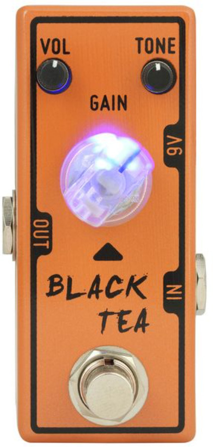 Tone City Audio Black Tea Distortion T-m Mini - Overdrive/Distortion/fuzz effectpedaal - Main picture