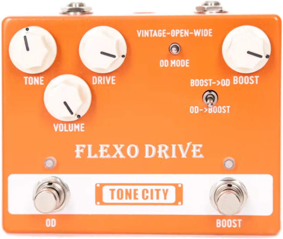 Tone City Audio Flexo Drive Overdrive Boost - Overdrive/Distortion/fuzz effectpedaal - Main picture