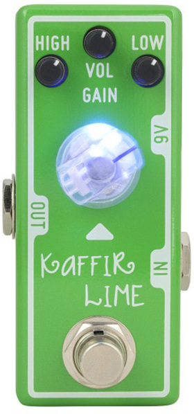 Tone City Audio Kaffir Lime Overdrive T-m Mini - Overdrive/Distortion/fuzz effectpedaal - Main picture