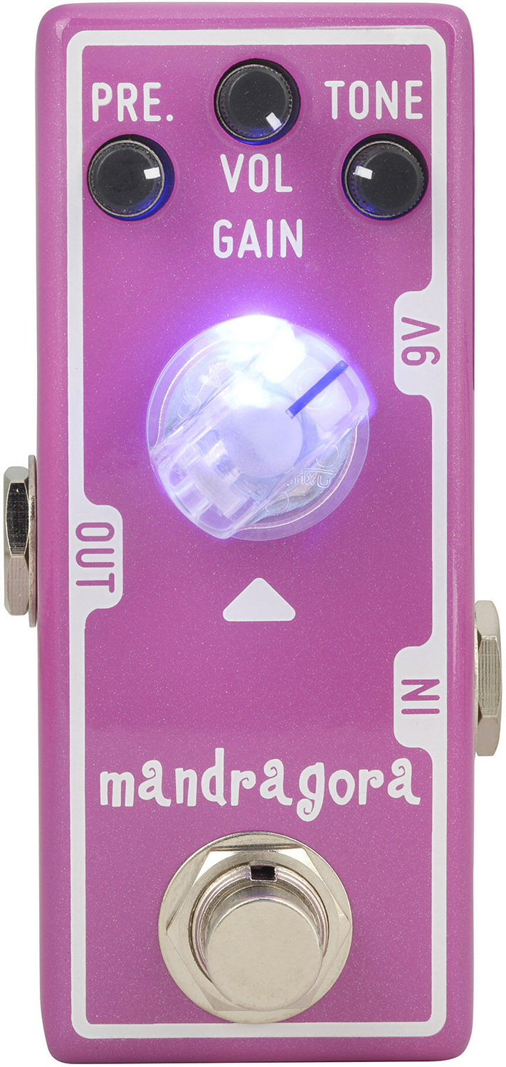 Tone City Audio Mandragora Overdrive T-m Mini - Overdrive/Distortion/fuzz effectpedaal - Main picture