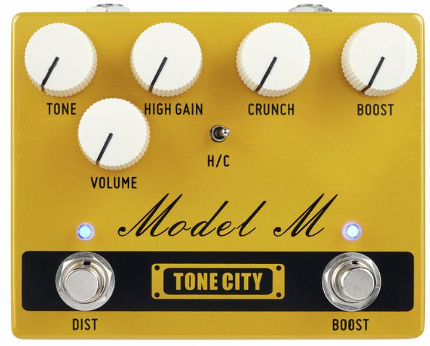 Tone City Audio Model M Distortion V2 - Overdrive/Distortion/fuzz effectpedaal - Main picture