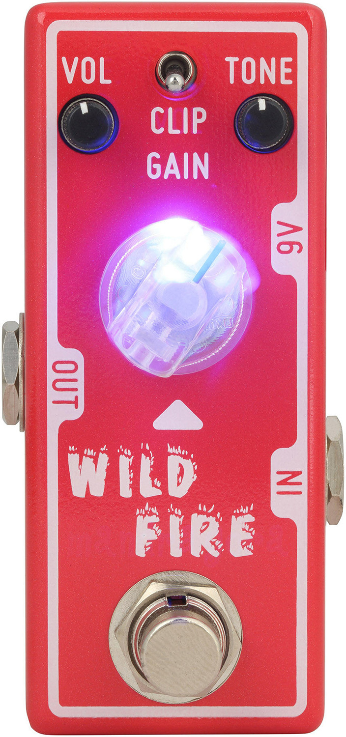 Tone City Audio Wild Fire Distortion T-m Mini - Overdrive/Distortion/fuzz effectpedaal - Main picture