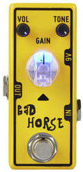 Overdrive/distortion/fuzz effectpedaal Tone city audio T-M Mini Bad Horse Overdrive