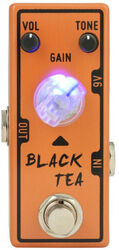 Overdrive/distortion/fuzz effectpedaal Tone city audio T-M Mini Black Tea Distortion