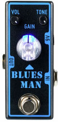 Overdrive/distortion/fuzz effectpedaal Tone city audio T-M Mini Bluesman Overdrive