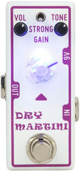 Overdrive/distortion/fuzz effectpedaal Tone city audio T-M Mini Dry Martini Overdrive
