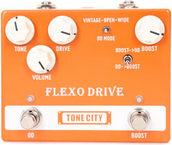 Overdrive/distortion/fuzz effectpedaal Tone city audio Flexo Drive Overdrive/Boost