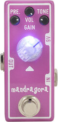 Overdrive/distortion/fuzz effectpedaal Tone city audio T-M Mini Mandragora Overdrive