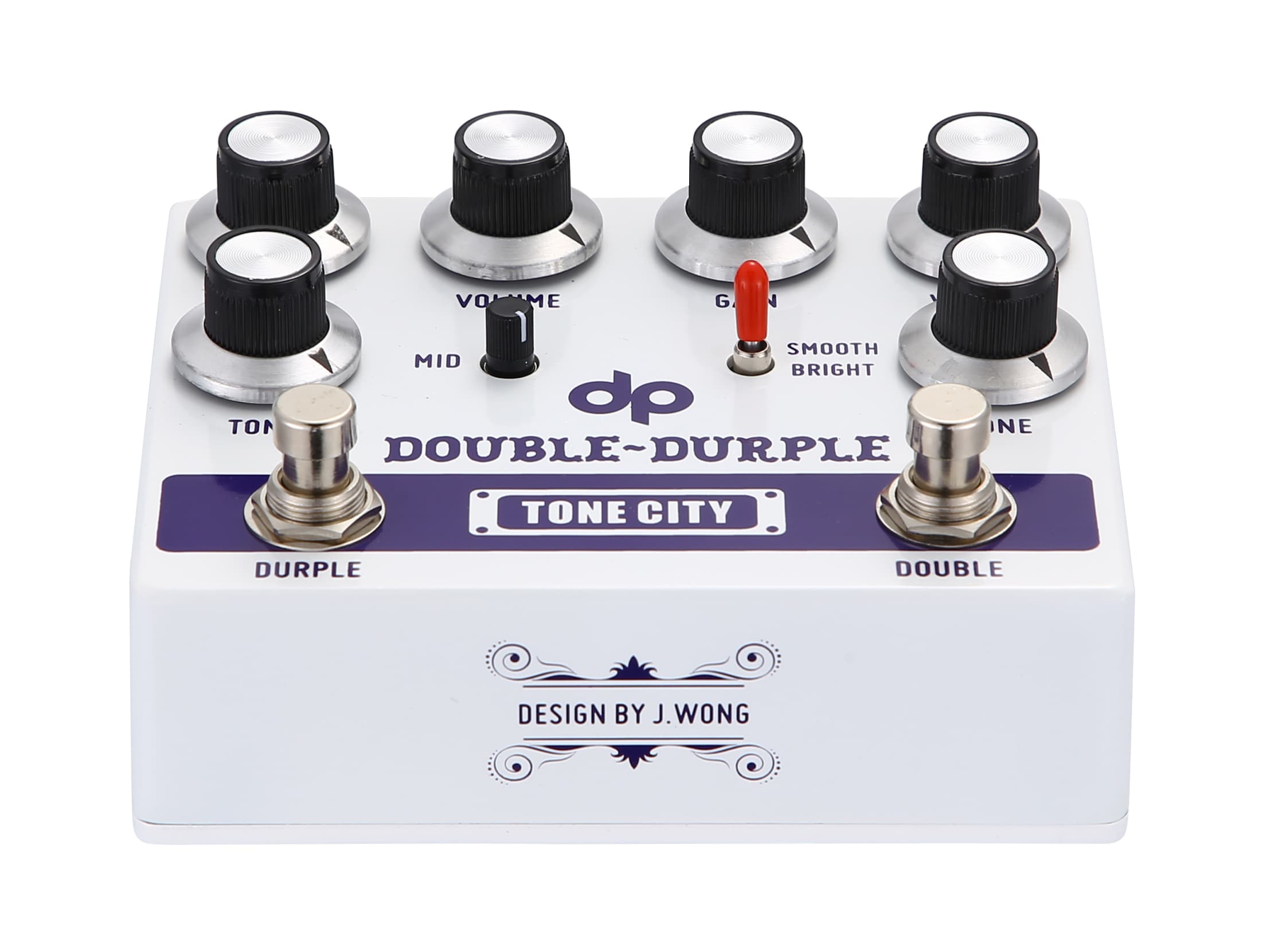 Tone City Audio Double Durple Overdrive Boost - Overdrive/Distortion/fuzz effectpedaal - Variation 1