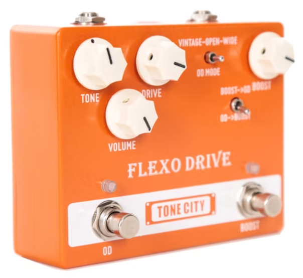 Tone City Audio Flexo Drive Overdrive Boost - Overdrive/Distortion/fuzz effectpedaal - Variation 1