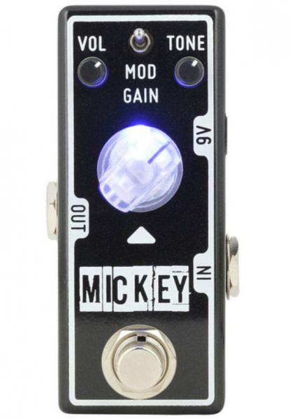 Overdrive/distortion/fuzz effectpedaal Tone city audio T-M Mini Mickey Distortion