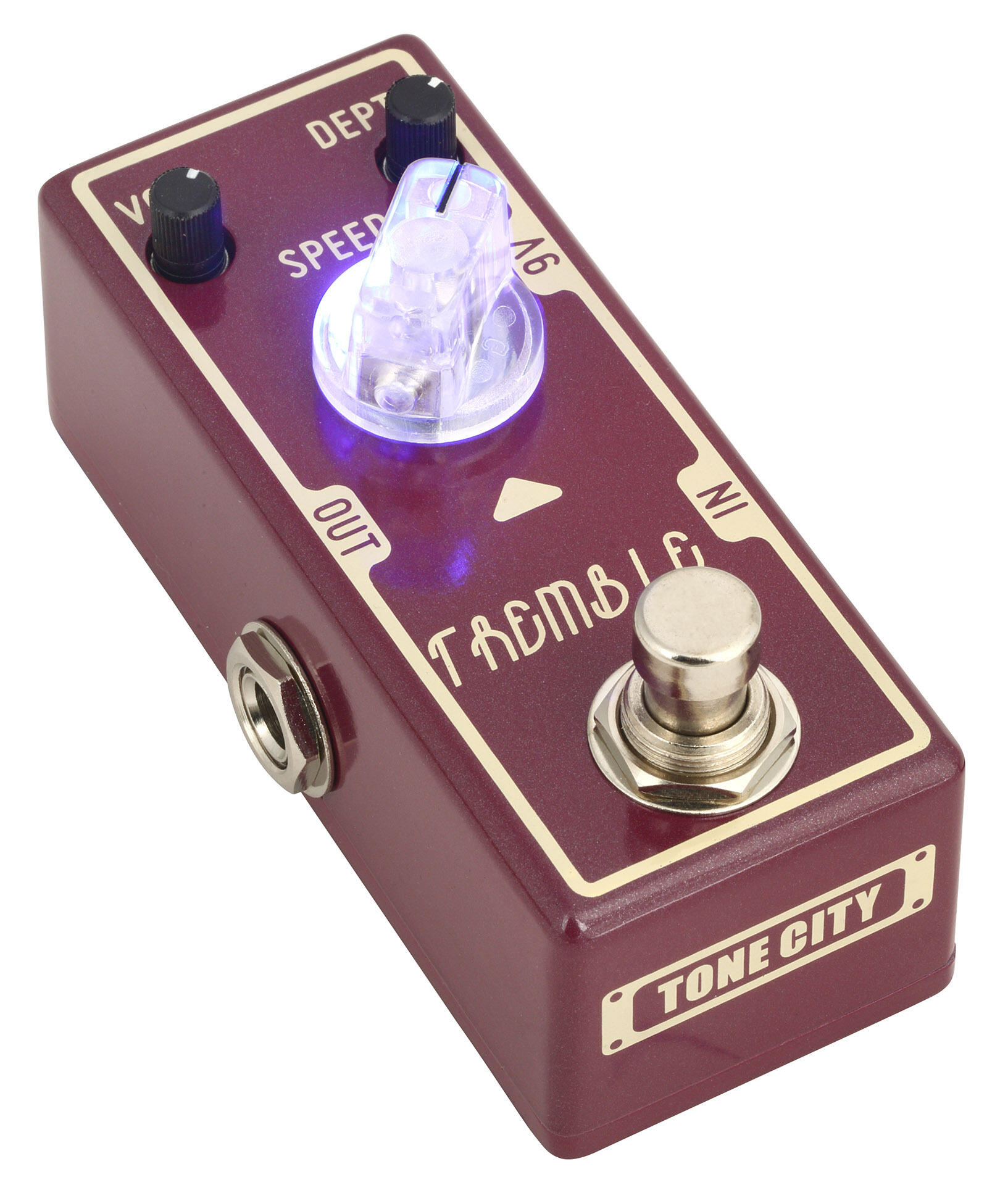 Tone City Audio Tremble Tremolo T-m Mini - Modulation/chorus/flanger/phaser en tremolo effect pedaal - Variation 1