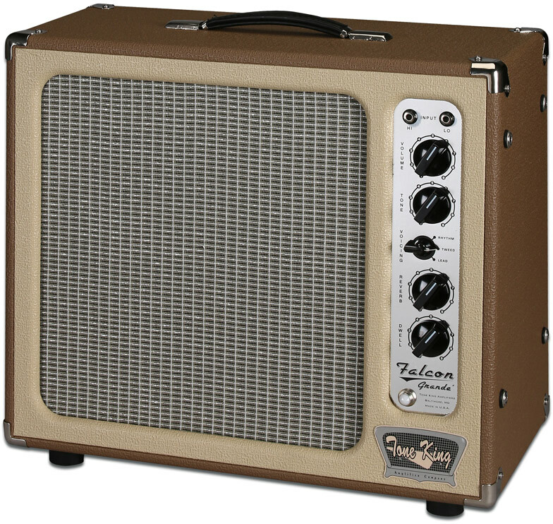 Tone King Falcon Grande 20w 1x12 Brown Beige - Combo voor elektrische gitaar - Main picture