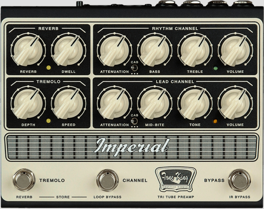 Tone King Imperial Preamp - Elektrische gitaar voorversterker in rack - Main picture