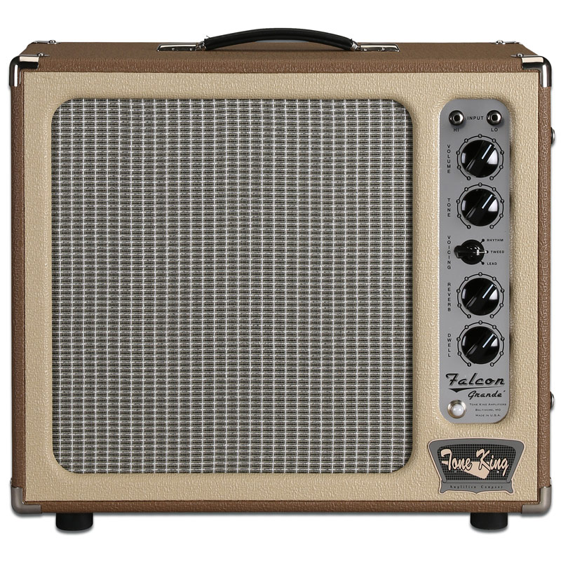 Tone King Falcon Grande 20w 1x12 Brown Beige - Combo voor elektrische gitaar - Variation 2