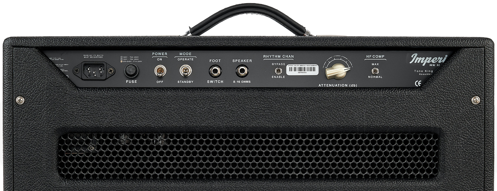 Tone King Imperial Mk Ii Head 20w Black - Gitaarversterker top - Variation 4