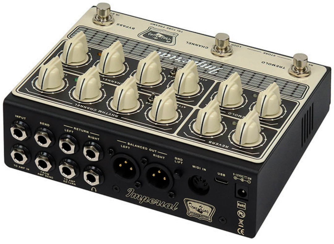 Tone King Imperial Preamp - Elektrische gitaar voorversterker in rack - Variation 1