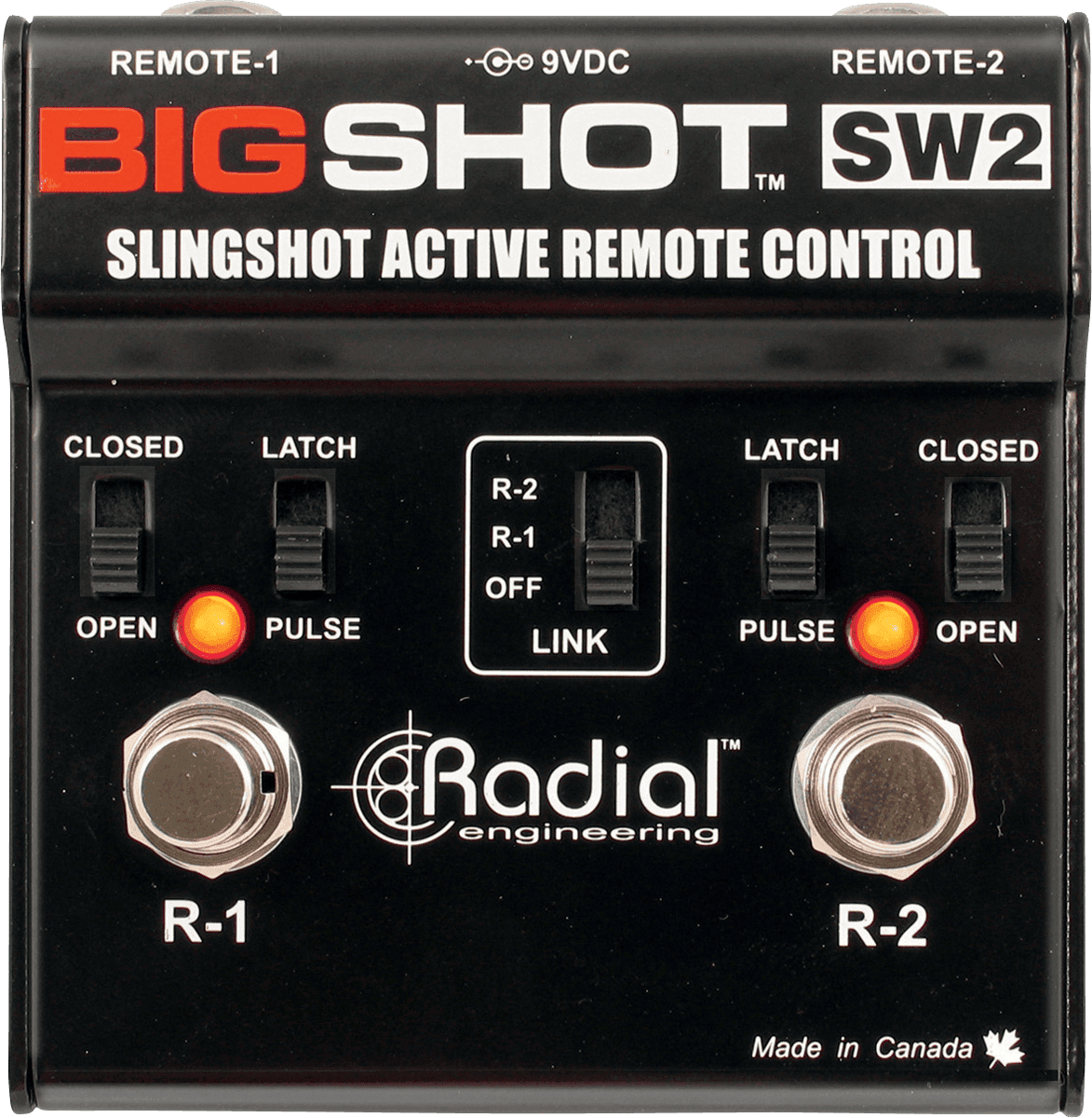 Tonebone Bigshot Sw2 Slingshot Amp Remote Control - Voetschakelaar voor versterker - Main picture