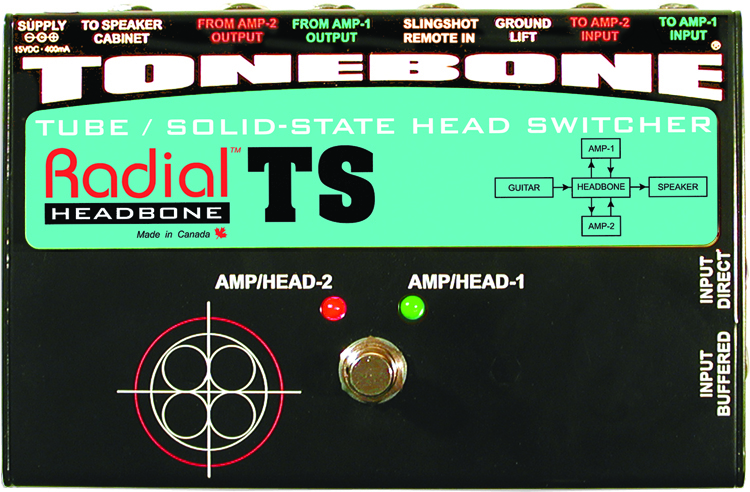 Tonebone Headbone Ts Tube & Solid State Amp Head - Voetschakelaar & anderen - Main picture