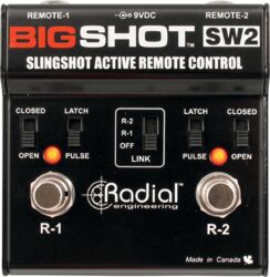 Voetschakelaar voor versterker Tonebone                       BigShot SW2 (Slingshot Amp Control)
