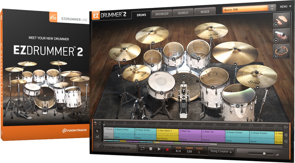 Toontrack Ez Drummer 2 - Virtuele instrumenten soundbank - Variation 1