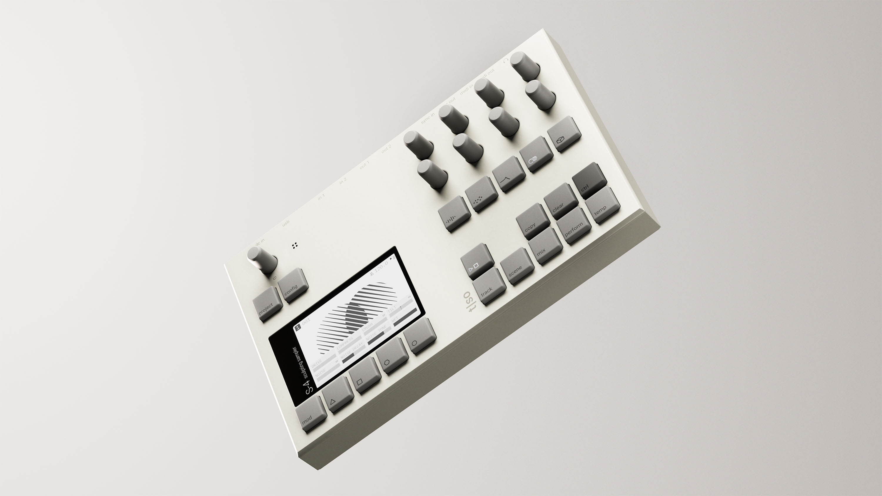 Torso Electronics S-4 Blanc - Sampler - Variation 4