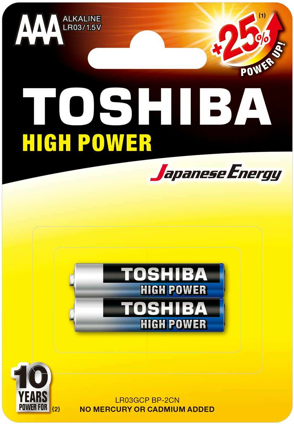 Toshiba Lr03 - Pack De 2 - Batterij - Main picture