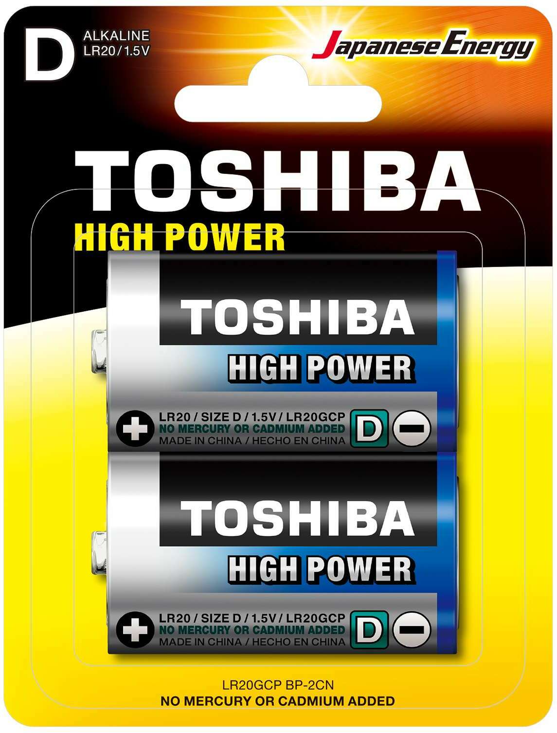 Toshiba Lr20 - Pack De 2 - Batterij - Main picture