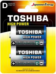 Batterij  Toshiba LR20 - Pack Of 2