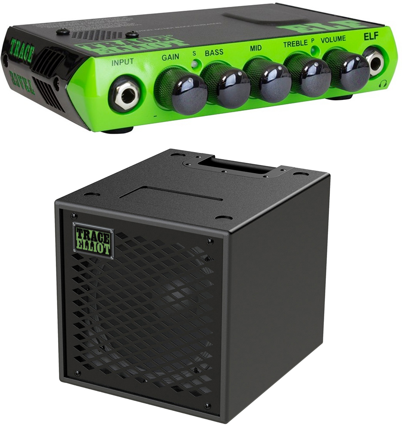 Trace Elliot Elf Mini Head 200 W +  Elf 1x10 Cab - Versterker set voor bas - Main picture