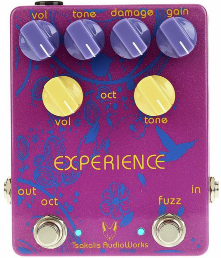 Tsakalis Audioworks Experience Fuzz Octave - Overdrive/Distortion/fuzz effectpedaal - Main picture
