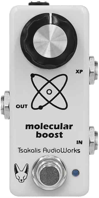 Tsakalis Audioworks Molecular Boost / Buffer / Preamp - Volume/boost/expression effect pedaal - Main picture