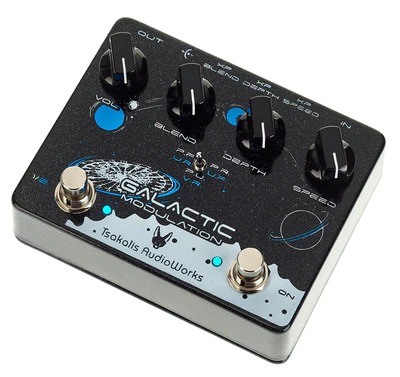 Tsakalis Audioworks Galactic Modulation - Modulation/chorus/flanger/phaser en tremolo effect pedaal - Variation 1