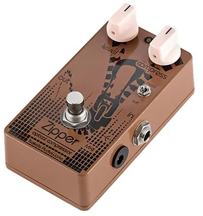 Tsakalis Audioworks Zipper Mkii Optical Compressor - Compressor/sustain/noise gate effect pedaal - Variation 2