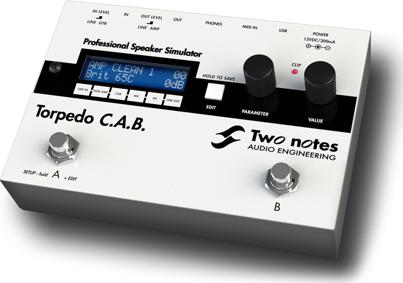 Two Notes Torpedocab - Multieffecten Pedaal voor Electrische Gitaar - Main picture