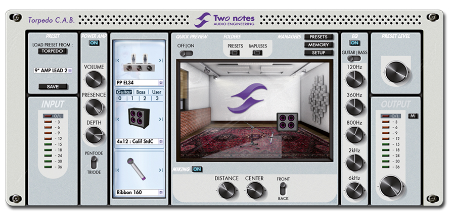 Two Notes Torpedocab - Multieffecten Pedaal voor Electrische Gitaar - Variation 1